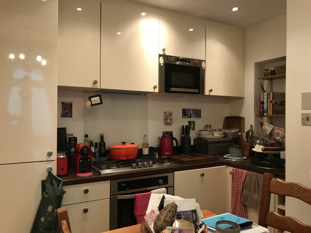 cluttered kitchen G.A. Interiors